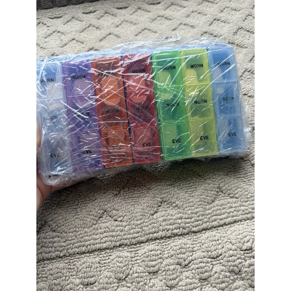 7 Day Weekly 3x Day Medication Pill Organizer Storage Container‎ Case
